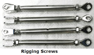 rigging screws